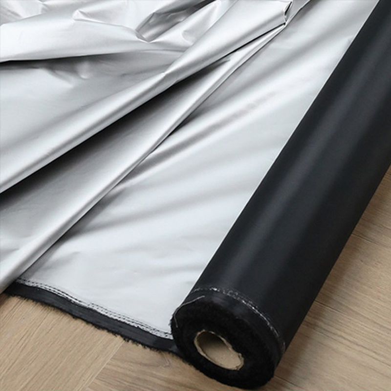 Curtain Curtain - ผ้ากันแสงสีดำเคลือบเงิน 1 เมตร ผ้าฉนวนกันความร้อน ผ้าทึบแสง สำหรับห้องปฏิบัติการ