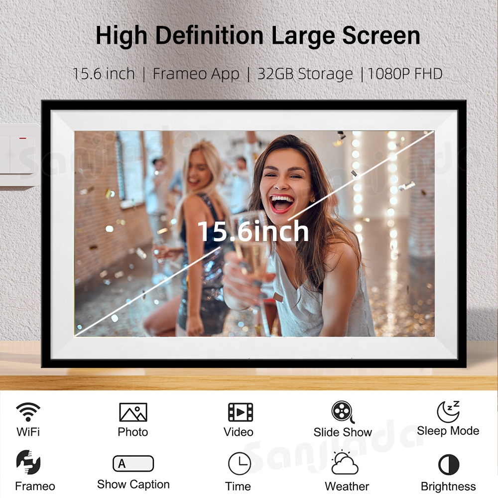 Picture Frame - กรอบรูปดิจิตอลขนาดใหญ่ 32GB หน้าจอ IPS 15.6 นิ้ว