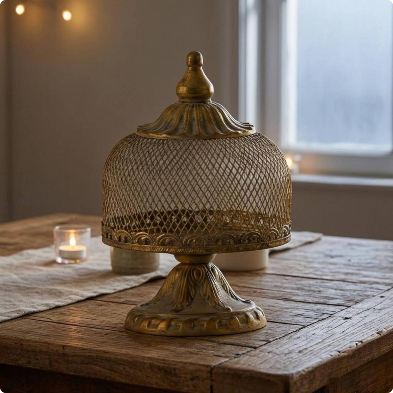 เชิงเทียนตั้งพื้นตกแต่งสไตล์ยุ - Candle Holder Decor บทวิจารณ์และราคา