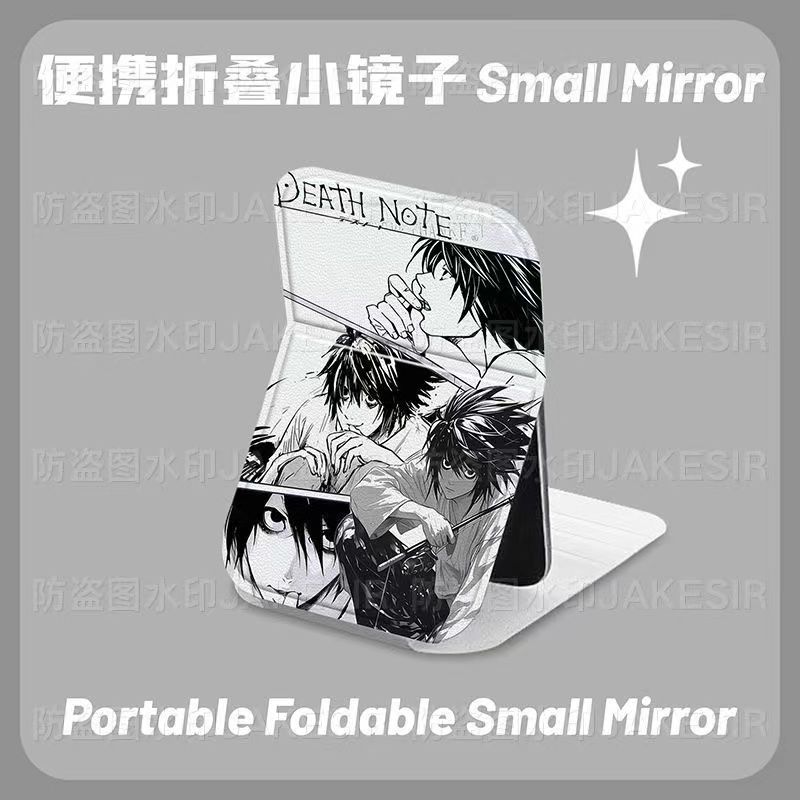 กระจกแต่งหน้าพับได้ลายเดธโน้ต  - Decorative Mirror บทวิจารณ์และราคา