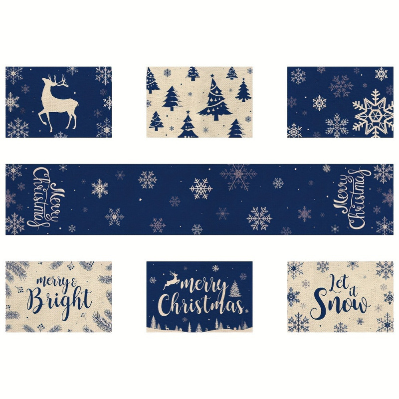 ชุดแผ่นรองจานและผ้าปูโต๊ะคริสต - Table Runner บทวิจารณ์และราคา
