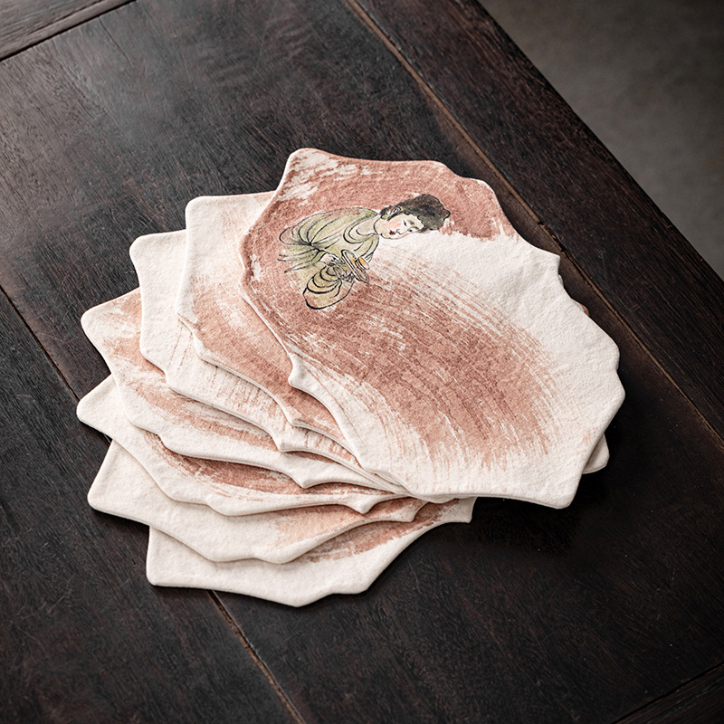 เสื่อรองชาแบบแห้งกันน้ำสไตล์เซ - Table Runner บทวิจารณ์และราคา