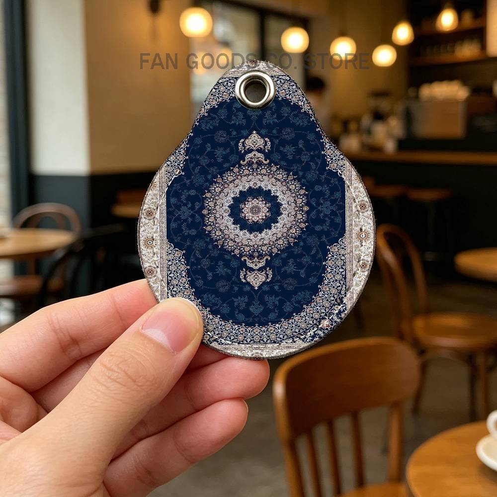 พวงกุญแจหนัง PU ลายพรมเปอร์เซี - Area Rug บทวิจารณ์และราคา