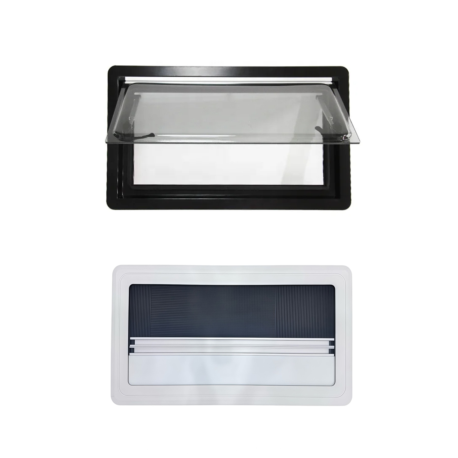 หน้าต่างด้านข้างรถบ้านอลูมิเนี - Curtain Curtain บทวิจารณ์และราคา