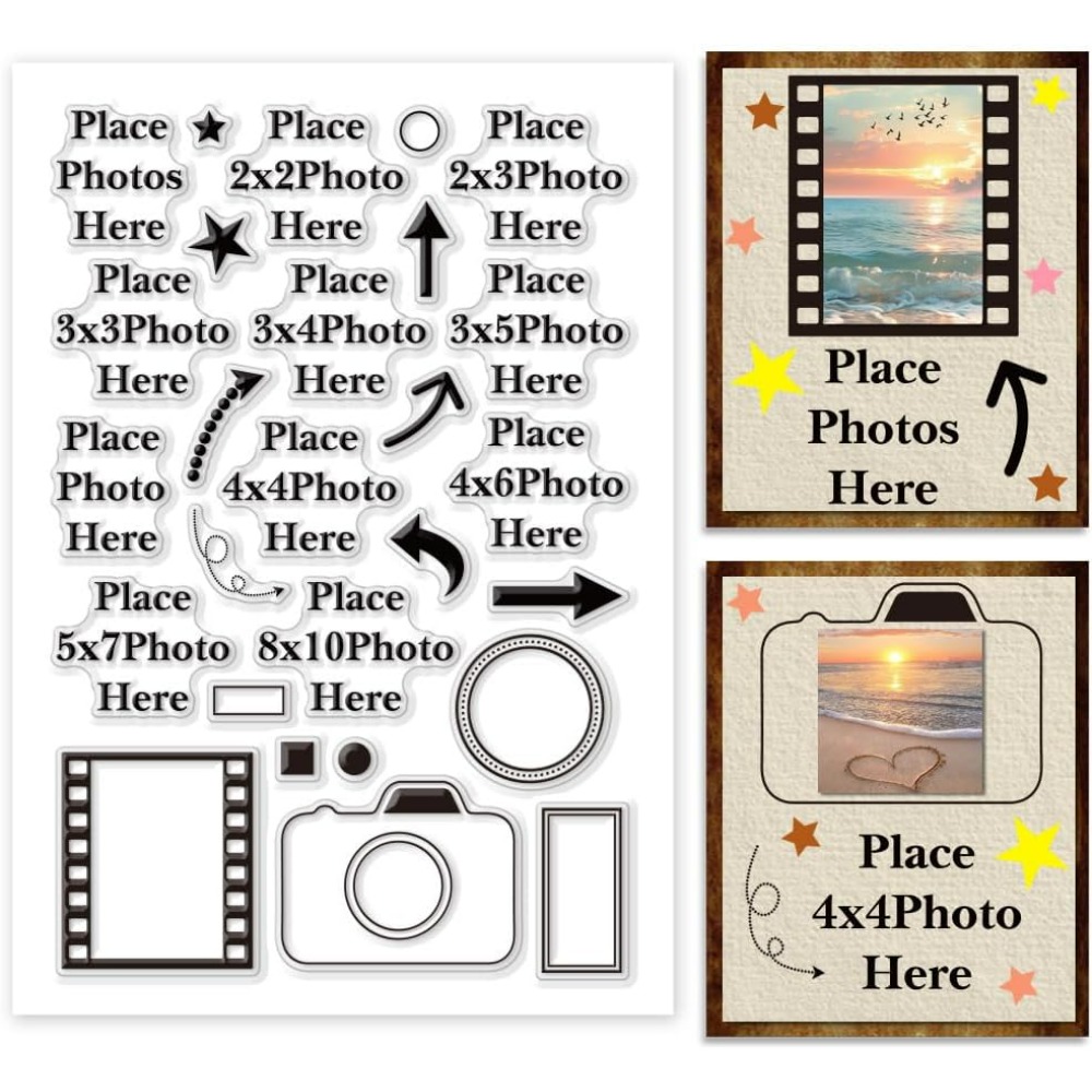 วางภาพที่นี่ ล้างแสตมป์ ลูกศร  - Picture Frame บทวิจารณ์และราคา