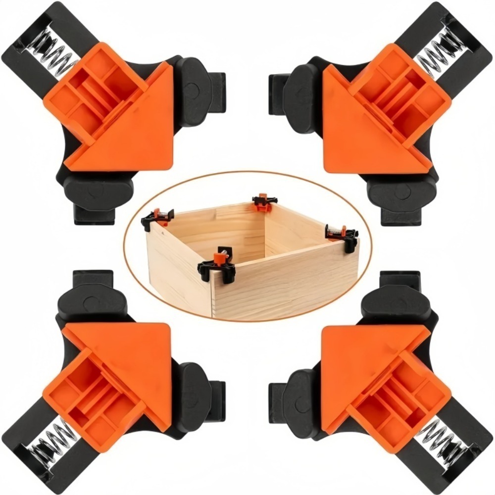4 ชิ้น 90 °   คลิปหนีบมุมฉาก ค - Picture Frame บทวิจารณ์และราคา