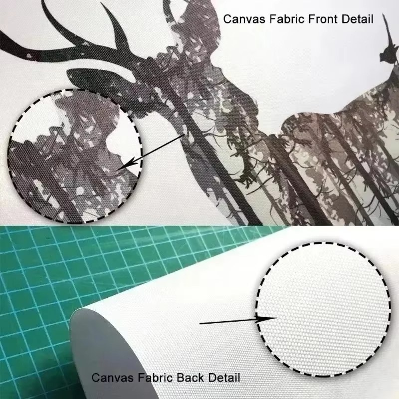 (ไม่มีกรอบ 3 ชิ้น) - แบบแบน 2D - Abstract Canvas Set บทวิจารณ์และราคา