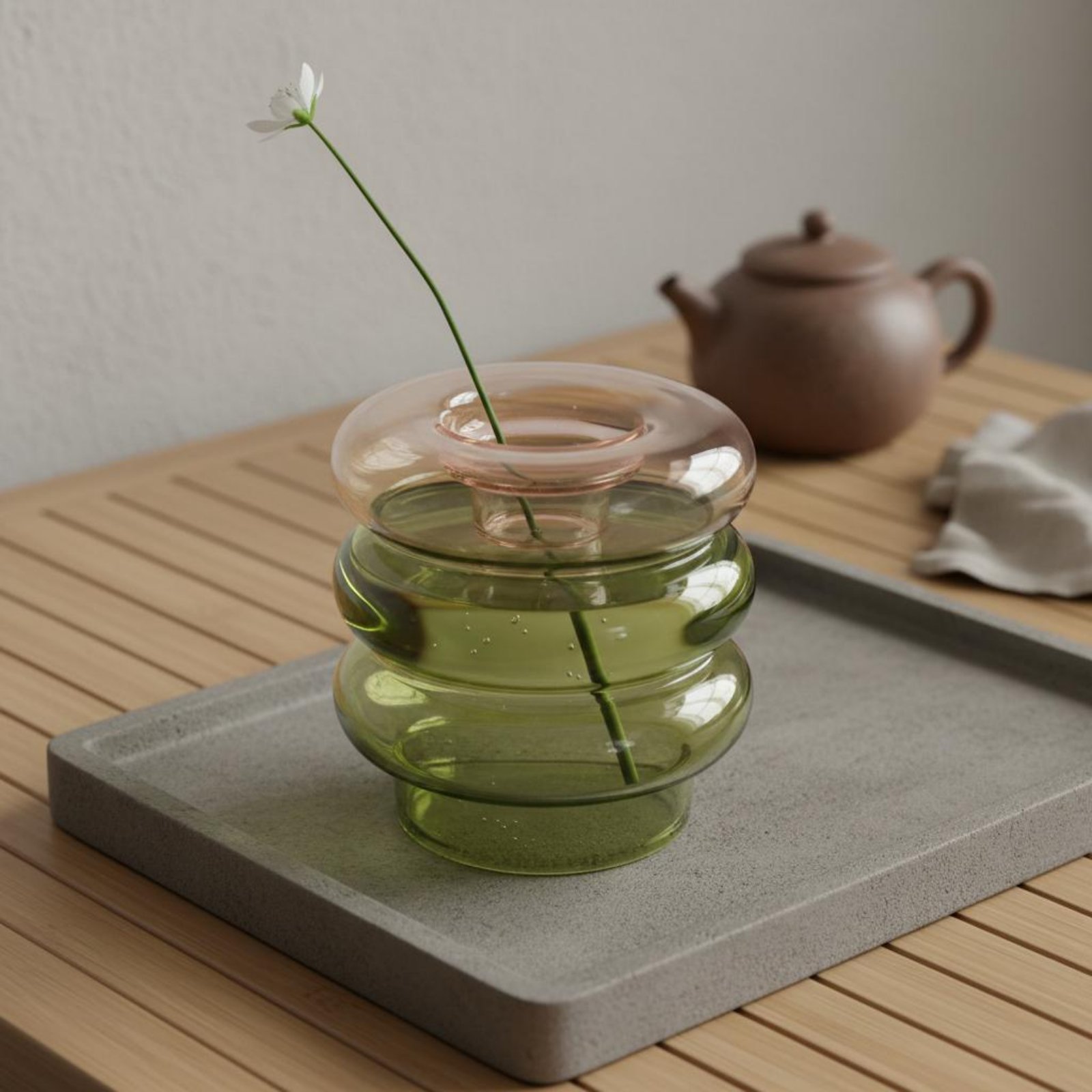 แจกันแก้วทรงกลมสำหรับใส่เทียนต - Candle Holder Decor บทวิจารณ์และราคา