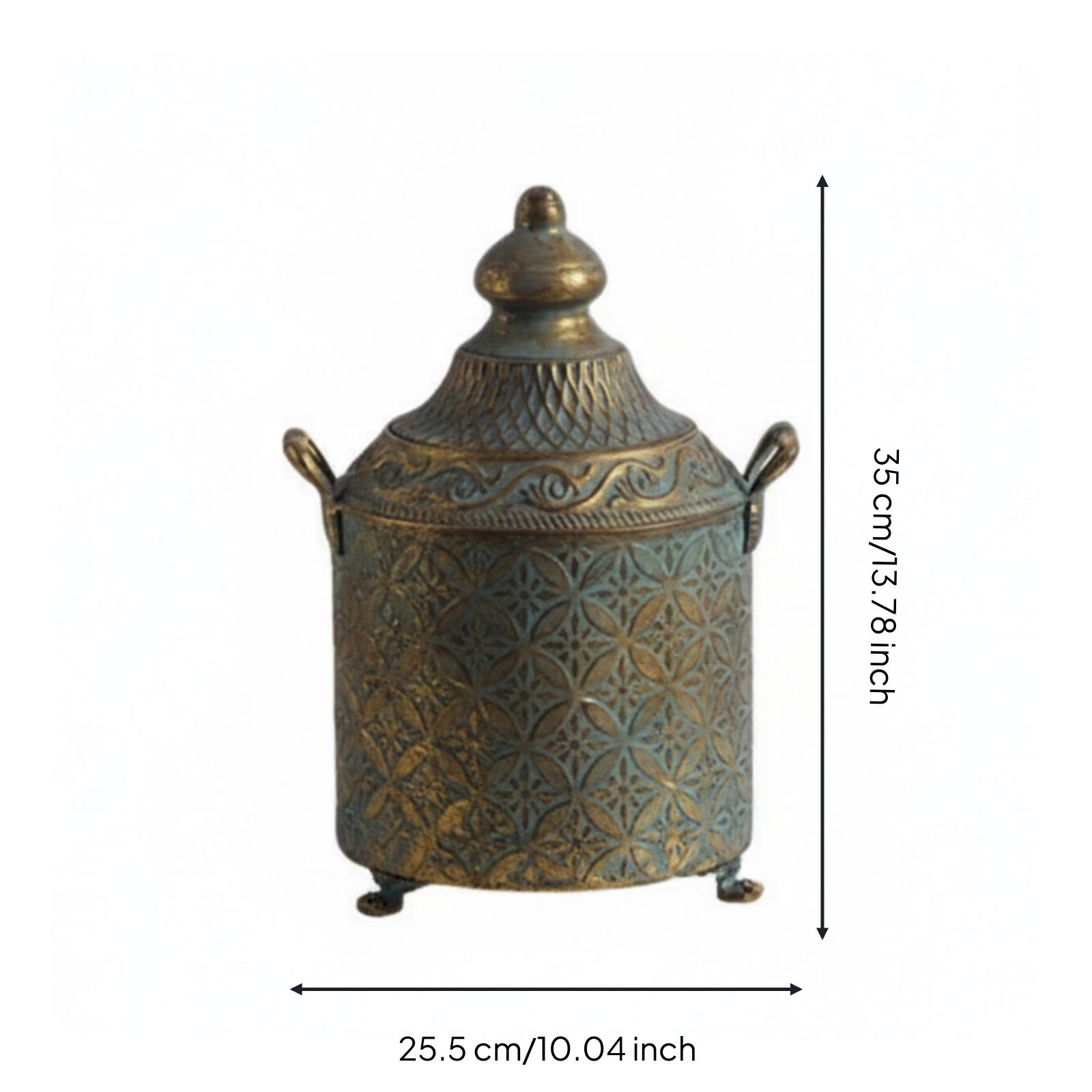 แจกันเหล็กตกแต่ง แจกันเคลือบทอ - Vase Decor บทวิจารณ์และราคา