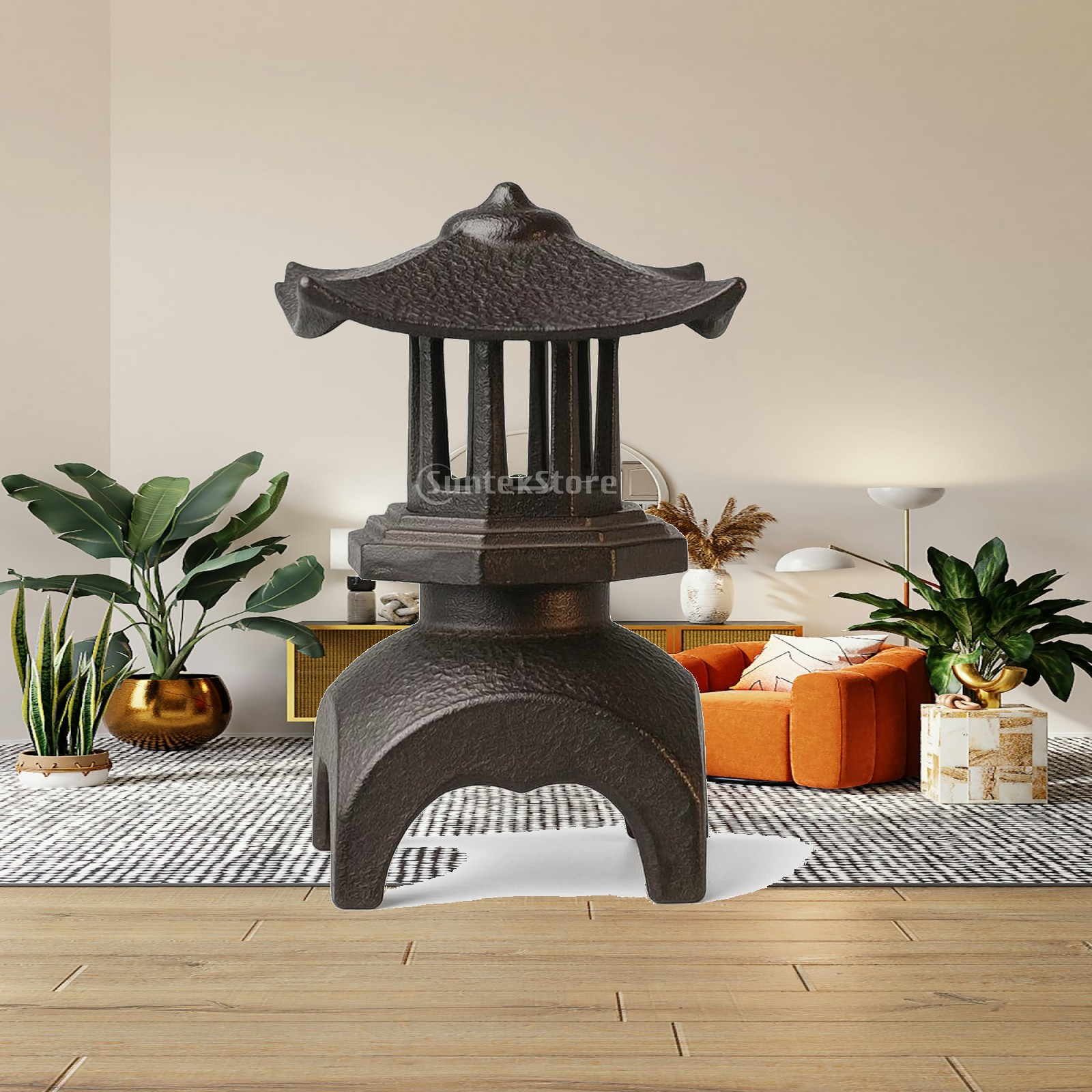 โคมไฟเหล็กหล่อแบบคลาสสิก ที่วา - Candle Holder Decor บทวิจารณ์และราคา