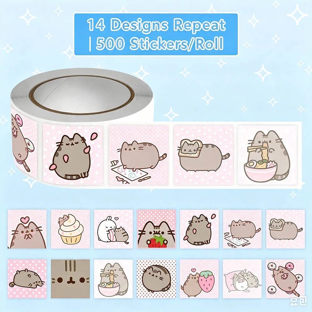 ฮู 500 ชิ้น สติกเกอร์ม้วนลายกา - Wall Sticker บทวิจารณ์และราคา