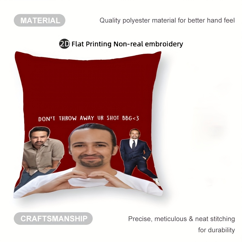 ปลอกหมอนอิงลายเพลง 