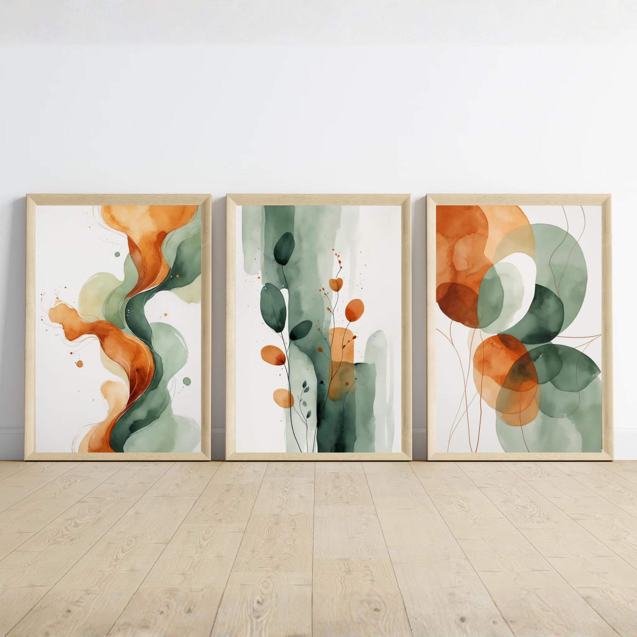 ชุดภาพพิมพ์ศิลปะนามธรรมแบบไร้ก - Abstract Canvas Set บทวิจารณ์และราคา