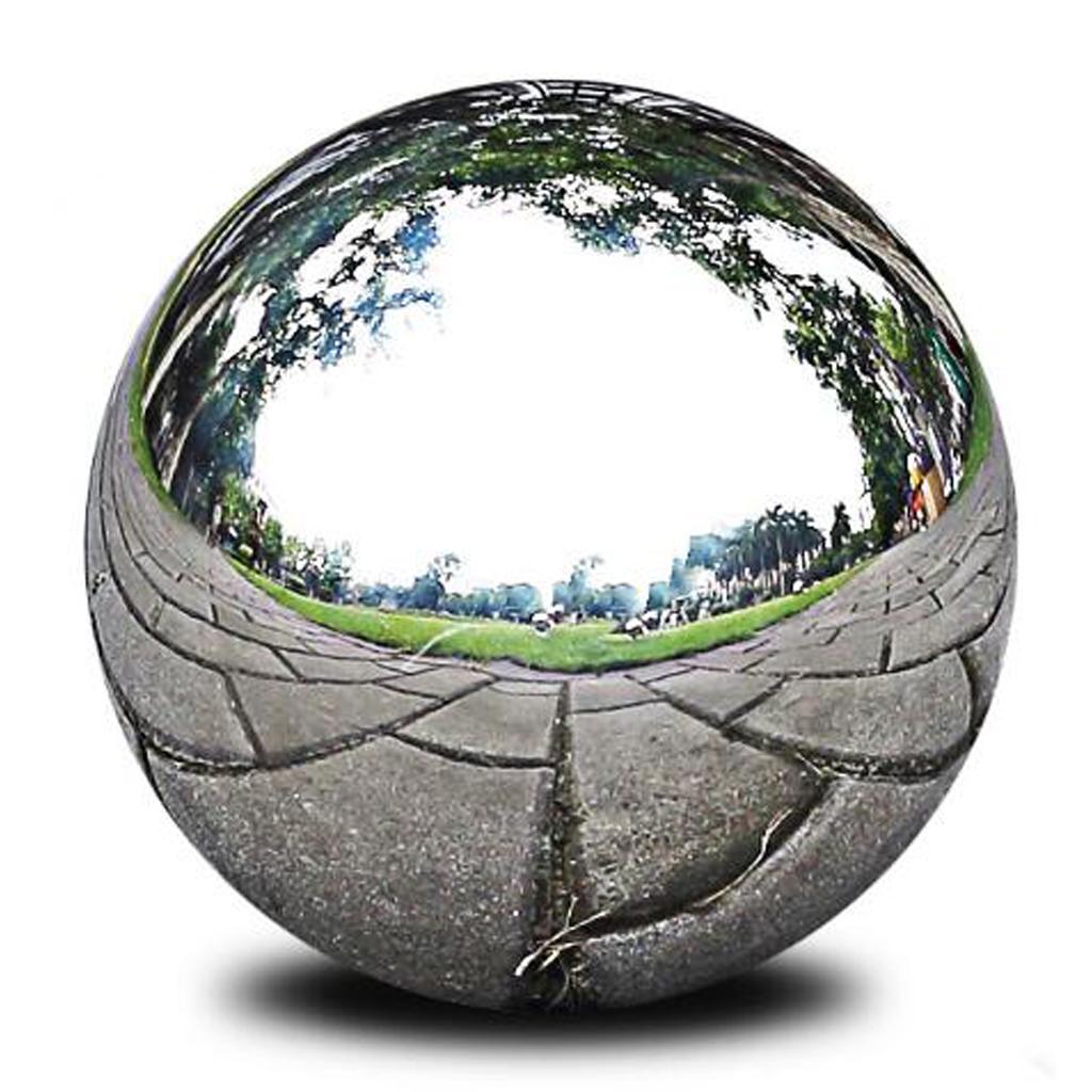 ของตกแต่งสวนโลหะ ลูกบอลกระจกสแ - Decorative Mirror บทวิจารณ์และราคา