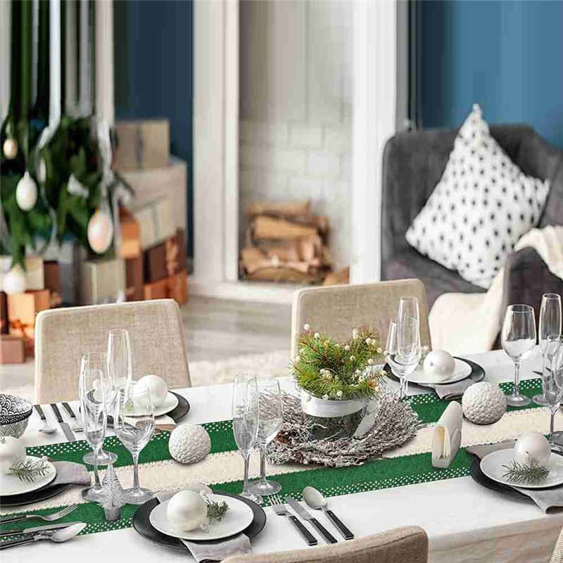 ผ้าปูโต๊ะสไตล์โบโฮฟาร์มเฮาส์ D - Table Runner บทวิจารณ์และราคา