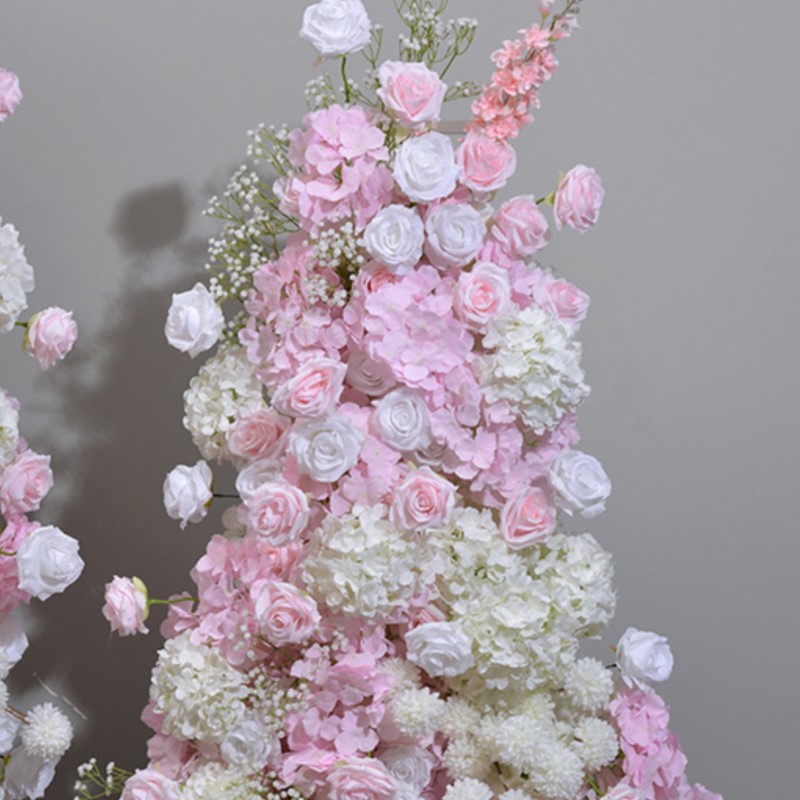 ดอกไม้ประดิษฐ์ 5 มิติ สีชมพู ข - Table Runner บทวิจารณ์และราคา