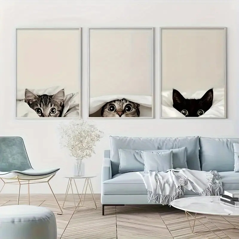 ชุดภาพพิมพ์บนผ้าใบ 3 ชิ้น ลายแ - Abstract Canvas Set บทวิจารณ์และราคา