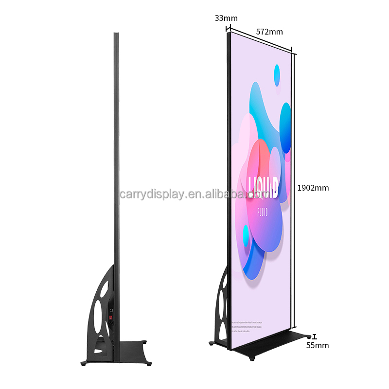 จอแสดงผลดิจิทัลแบบตั้งพื้น LED - Decorative Mirror บทวิจารณ์และราคา