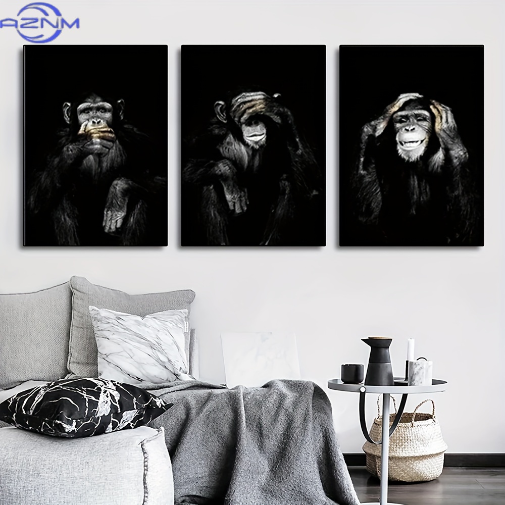 3 ชิ้น/เซ็ตขนาดใหญ่ไม่มีกรอบโป - Abstract Canvas Set บทวิจารณ์และราคา