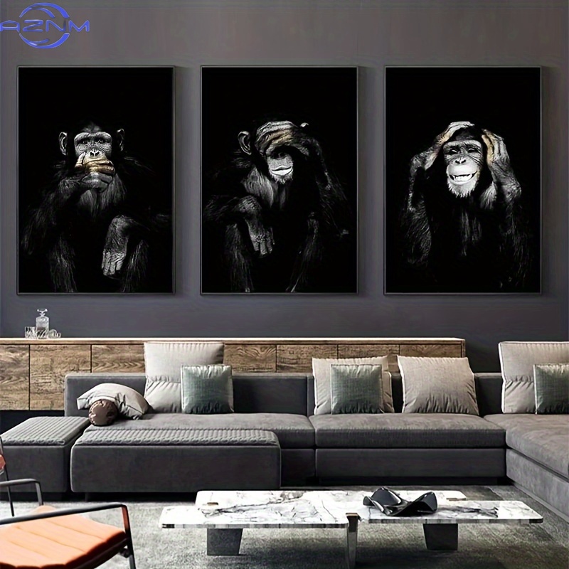 3 ชิ้น/เซ็ตขนาดใหญ่ไม่มีกรอบโป - Abstract Canvas Set บทวิจารณ์และราคา